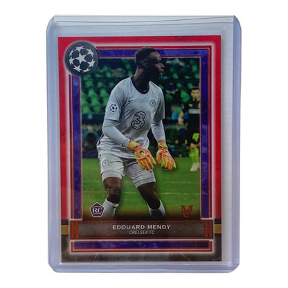 TOPPS サッカーカード MUSEUM COLLECTION EDOUARD MENDY CHELSEA 15/25 #51 中古 IT2