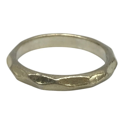 GARNI ガルニ クロッケリーリング レディース シルバー 指輪 シンプル ナロー #12.5 中古 T1