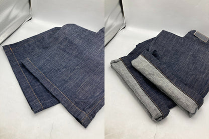 Y’s ワイズ ヨウジ ヤマモト 80OZ DENIM LONG STRAIGHT PANTS デニムパンツ YX-P99-027 サイズ1 レディース 中古 D4