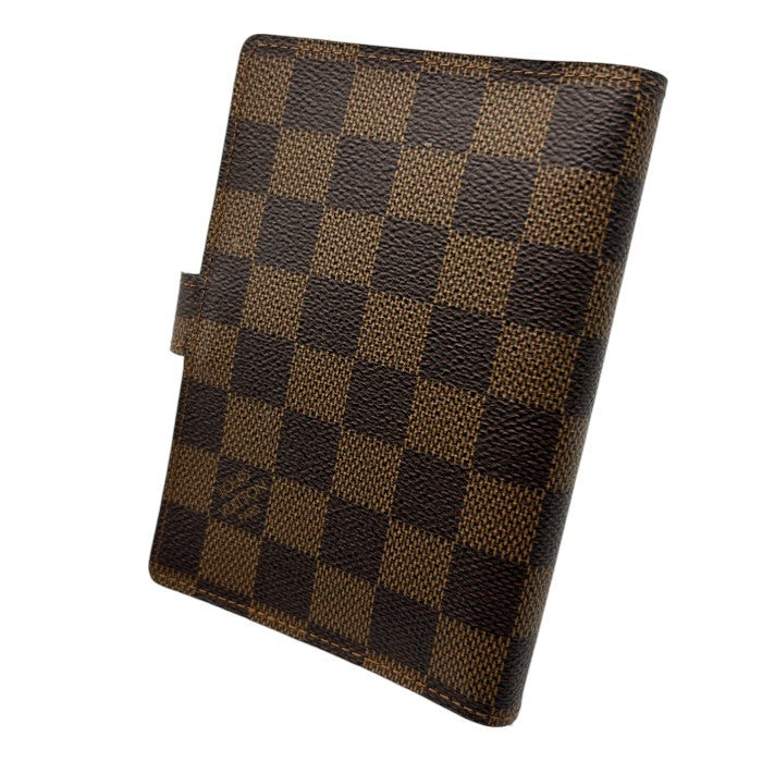 LOUIS VUITTON ルイヴィトン ダミエ アジェンダPM R20700 手帳カバー ブランド レディース メンズ 中古 W４