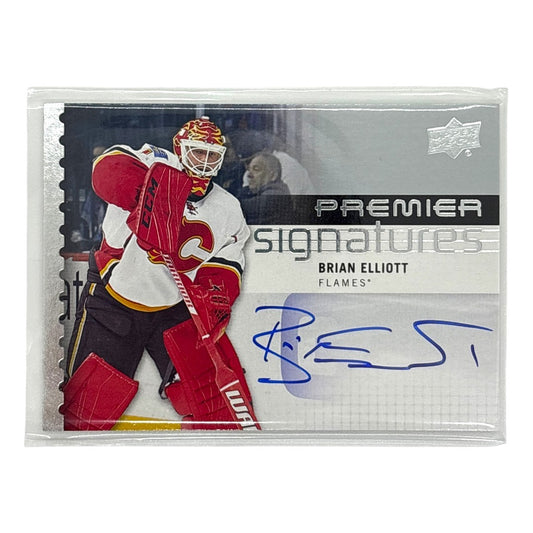 UPPER DECK NHLカード PREMIER BRIAN ELLIOTT FLAMES #PS-BE 中古 IT1