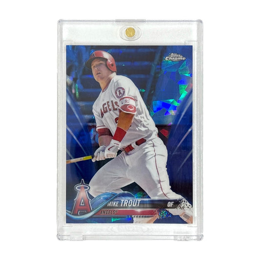 TOPPS MLBカード CHROME SAPPHIRE EDITION MIKE TROUT ANGELS #300 中古 IT1