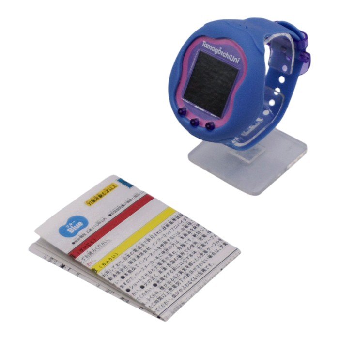 BANDAI バンダイ Tamagotchi Uni Blue たまごっち ユニ ブルー 中古 a1