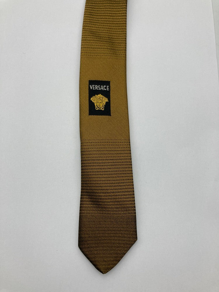 GIANNI VERSACE ジャンニ ヴェルサーチ ヴェルサーチェ ネクタイ シルク100% 中古 D4