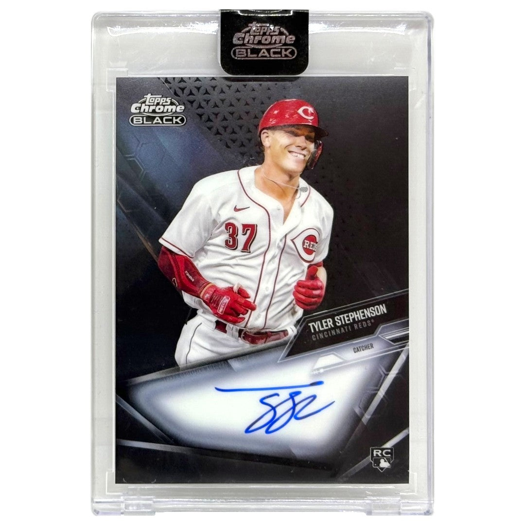 未開封品 TOPPS MLBカード CHROME BLACK TYLER STEPHENSON CINCINNATI REDS #CBA-TS 中古 IT1