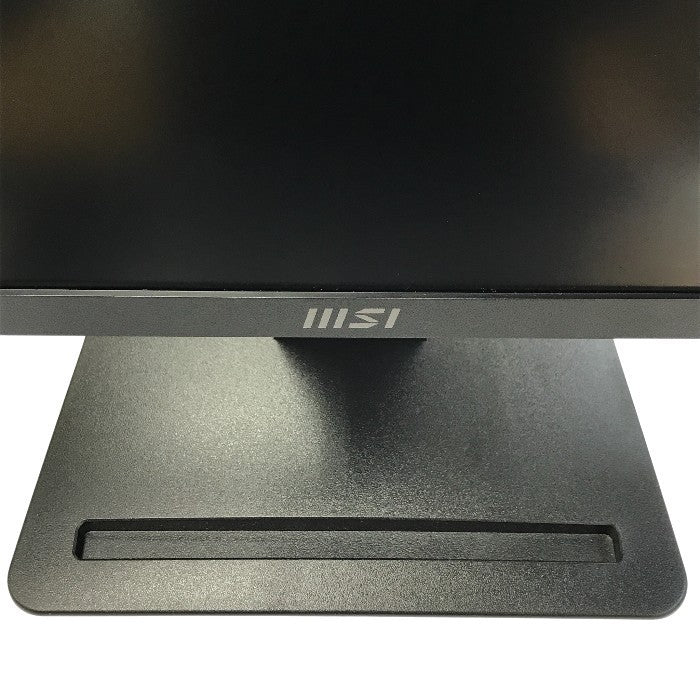 MSI PRO 27インチ 液晶モニター ブラック ディスプレイ IPSノングレア 4K UHD/60Hz/4ms スピーカー内蔵 HDR MP273U 中古 T1