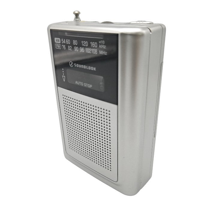 【未使用品】 KOIZUMI コイズミ SOUNDLOOK サウンドルック ポータブルラジカセ SAD-1240/S 中古 H４