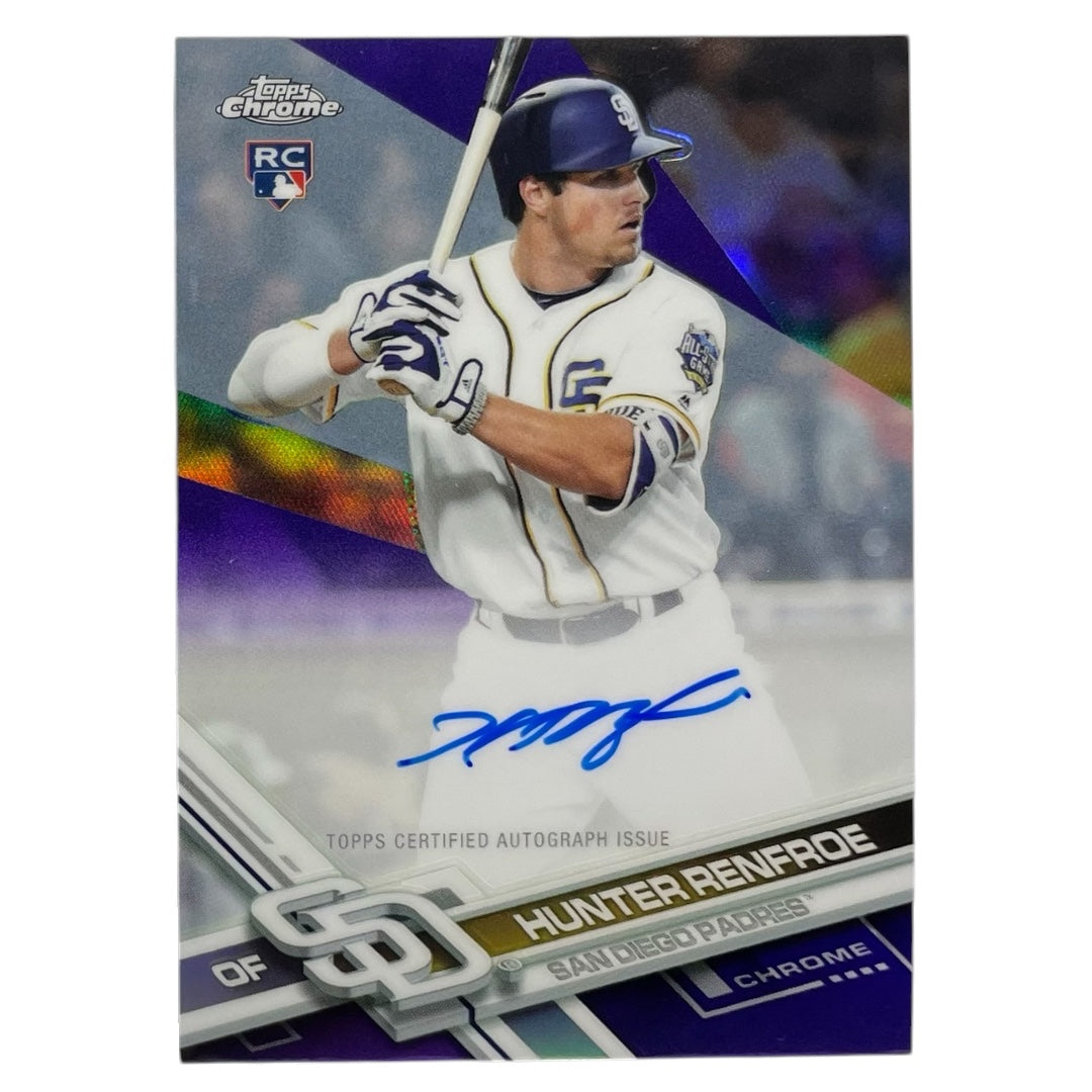 TOPPS MLBカード CHROME HUNTER RENFROE SAN DIEGO PADRES /250 #RA-HR 中古 IT2