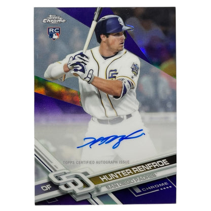 TOPPS MLBカード CHROME HUNTER RENFROE SAN DIEGO PADRES /250 #RA-HR 中古 IT2