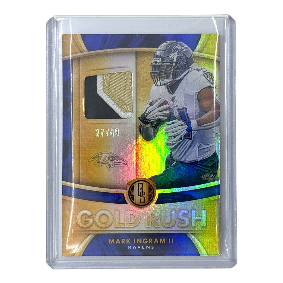 PANINI NFLカード GOLD STANDARD MARK INGRAM II RAVENS 27/49 #GR3 中古 IT1