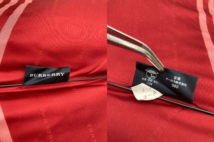 BURBERRY バーバリー 折りたたみ 雨傘 中古 D4