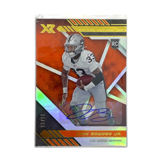 PANINI NFLカード XR LYNN BOWDEN JR. LAS VEGAS RAIDERS 16/25 #132 中古 IT1