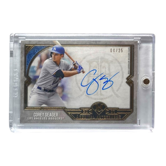 TOPPS MLBカード MUSEUM COLLECTION COREY SEAGER LOS ANGELES DODGERS /25 #AA-CSE 中古 IT2