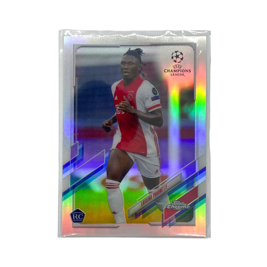 TOPPS サッカーカード CHROME REFRACTOR LASSINA TRAORE AJAX #60 中古 IT1