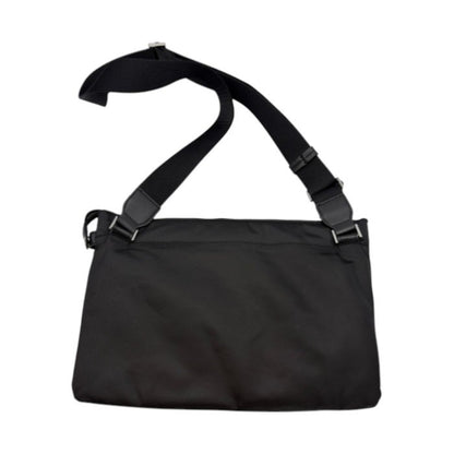 Calvin Klein カルバンクライン ナイロン ショルダーバック 鞄 レディース ブラック 中古 W1