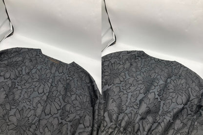 TOMORROWLAND トゥモローランド コレクション ノーカラー ジャケット サイズ36 フラワー 中古 D4