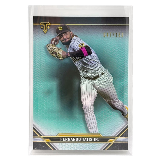 TOPPS MLBカード TRIPLE THREADS FERNANDO TATIS JR. SAN DIEGO PADRES /150 #100 中古 IT1