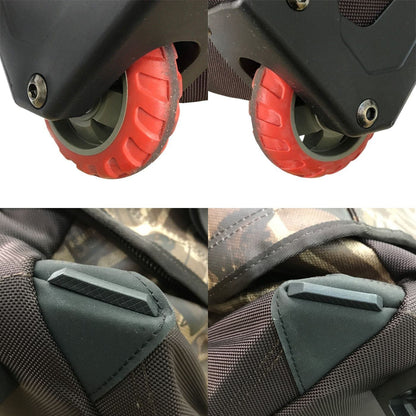 THE NORTH FACE ザノースフェイス ローリングサンダー トラベルキャリー メンズ 大型バッグ キャスター/ハンドル付き カモ ブラウン系 NF00C096 中古 T1