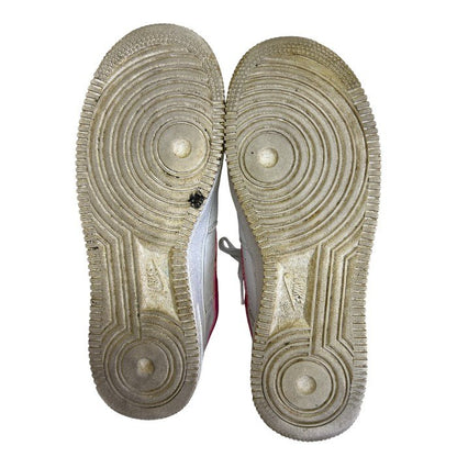 NIKE エアフォース1 ローカットスニーカー 24.5cm DD8959-102 靴 レディース シューズ ピンク ホワイト 中古 W1