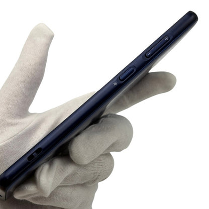 京セラ kyocera au BASIO4 スマートフォン KYV47 ロイヤルブルー 本体 スマホ シニア 初心者 android 中古 W４