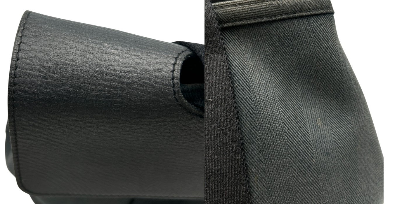 HERMES エルメス ヴァルパライソMM ハンドバッグ 鞄 ブランド レザー キャンバス レディース 中古 W４