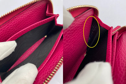 GUCCI グッチ SWING ZIP CARDCASE スウィング ジップ カードケース / コインケース 368877 中古 D4