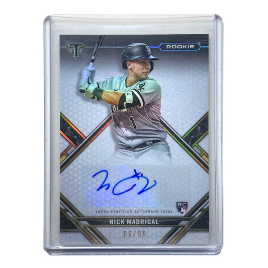 TOPPS MLBカード TRIPLE THREADS NICK MADRIGAL WHITE SOX 06/99 #RAC-NM 中古 IT2