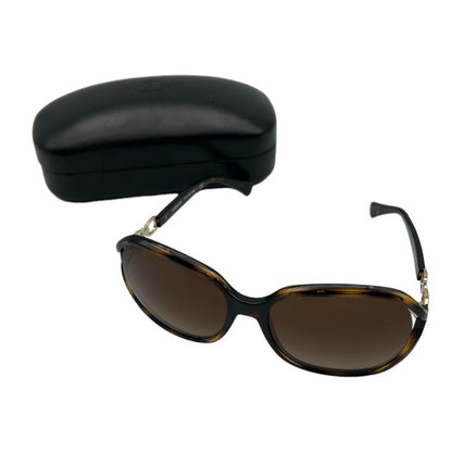 COACH コーチ サングラス レディース べっこう柄 ブラウン HC8145 L948 512013 ブランド 服飾 小物 カラーレンズ 中古 W1