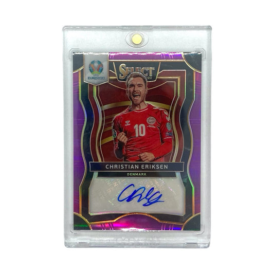 PANINI サッカーカード SELECT UEFA EURO PRIZM CHRISTIAN ERIKSEN DENMARK 03/49 #SI-CE 中古 IT1
