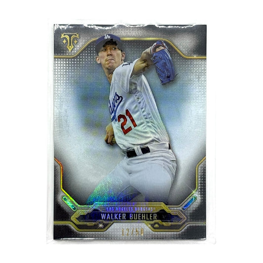 TOPPS MLBカード TRIPLE THREADS WALKER BUEHLER LOS ANGELES DODGERS 12/50 #47 中古 IT1