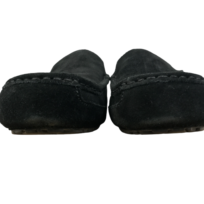 UGG アグ モカシン 27cm ブラック 1003419 メンズ 天然皮革 スエード 秋 冬 中古 KW1