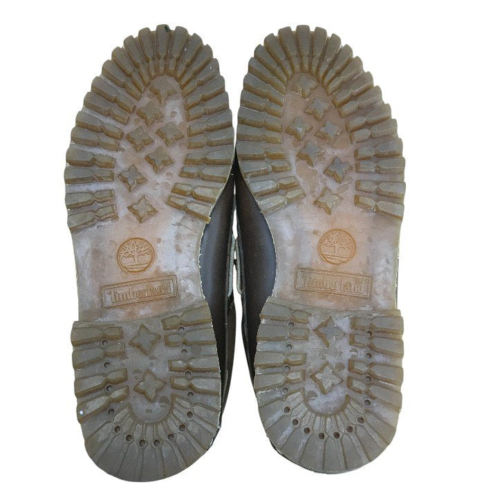 Timberland ティンバーランド モカシンシューズ メンズ オールシーズン レザー ブラウン 7.5W 30003 中古 N1