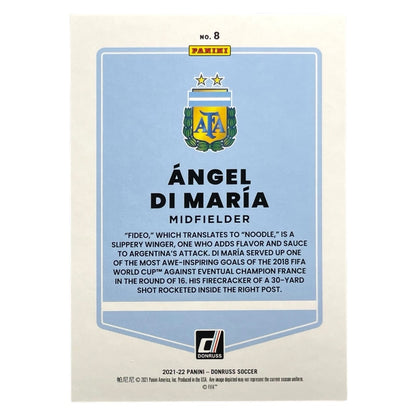 PANINI サッカーカード DONRUSS PRESS PROOF ANGEL DI MARIA ARGENTINA /349 #8 中古 IT2
