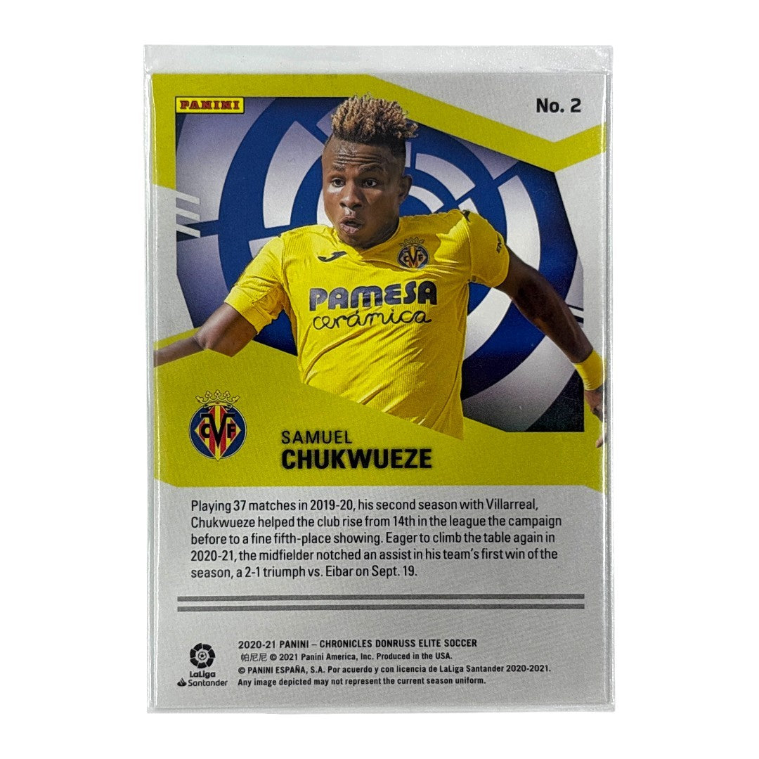 PANINI サッカーカード CHRONICLES DONRUSS ELITE SAMUEL CHUKWUEZE VILLARREAL /88 #2 中古 IT1