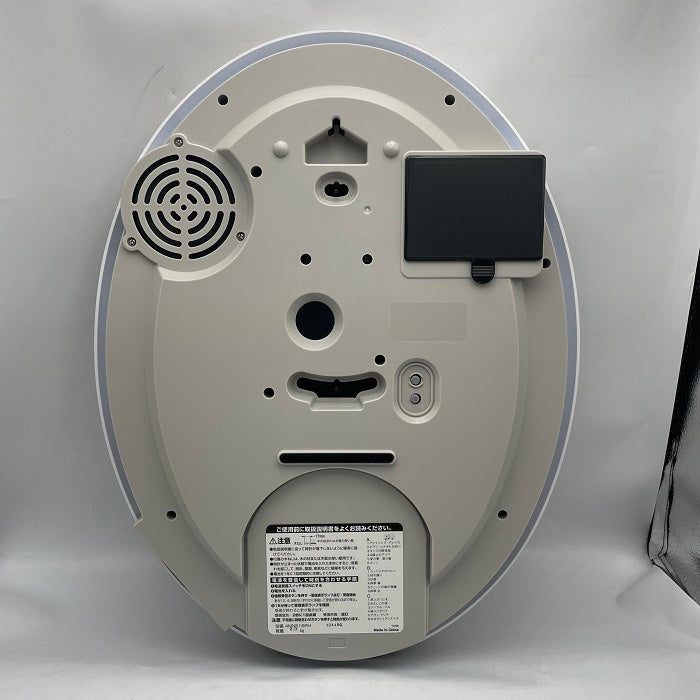 リズム時計工業 Small World  スモールワールドクォーレ 掛時計 プラスチック枠/ピンクメタリック色 4MN516RH13 メロディ付 電波時計 18曲 中古 R4