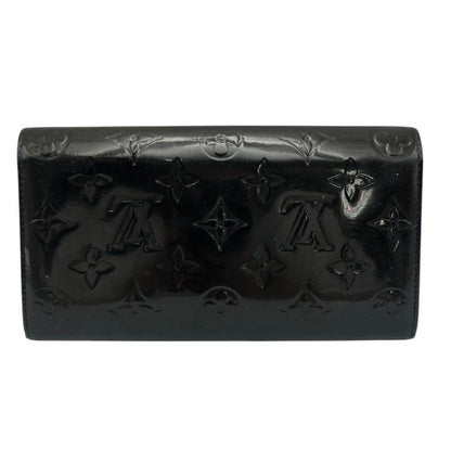 LOUIS VUITTON ルイヴィトン ヴェル二 ポルトフォイユ・サラ 長財布 M90080 ブランド ブラック レディース ホック 中古 W４