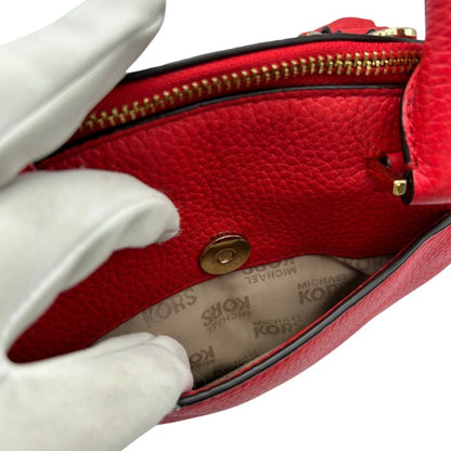 MICHAEL KORS マイケルコース 2WAY バッグ 鞄 レザー 小さめ レディース お出かけ ハンドバッグ ショルダーバッグ 中古 W４