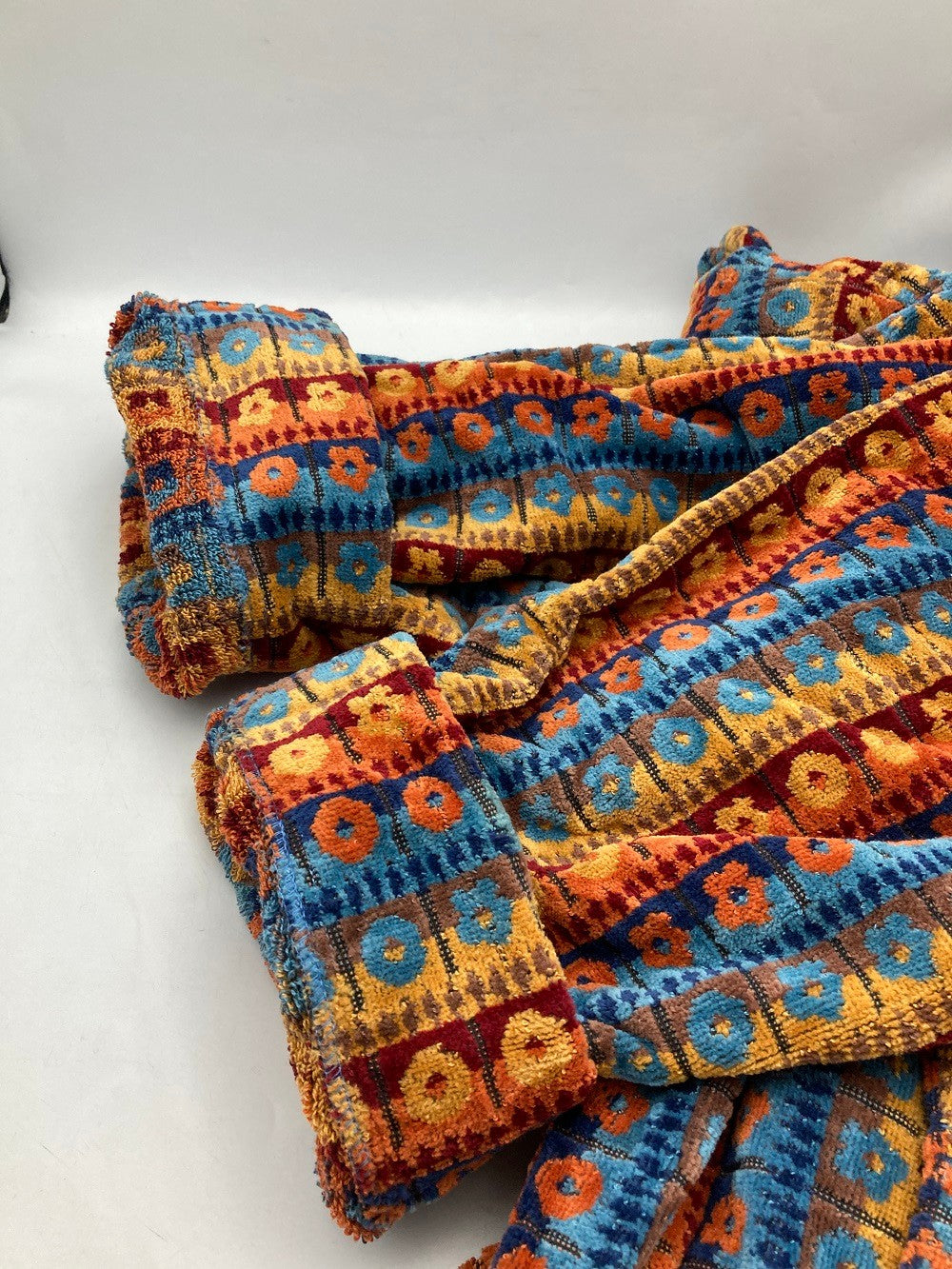 PORTUGAL 中東欧製 バスローブ コットン100％ 中古 D4