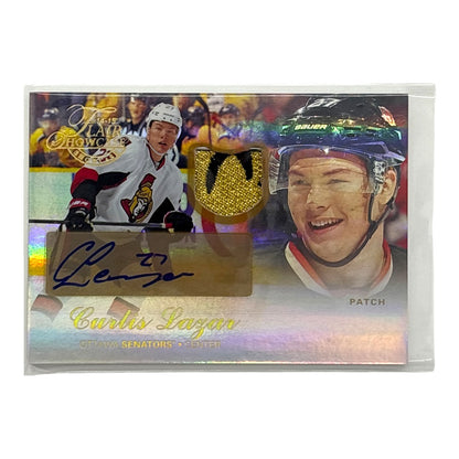 UPPER DECK NHLカード FLEER FLAIR SHOWCASE CURTIS LAZAR OTTAWA SENATORS /49 #58 中古 IT1