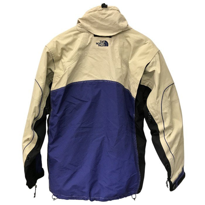 THE NORTH FACE ザノースフェイス マウンテンパーカー メンズ GORE-TEX ゴアテックス パウダーガード 防寒 ブルー/ベージュ Mサイズ NS-0951 中古 TK1
