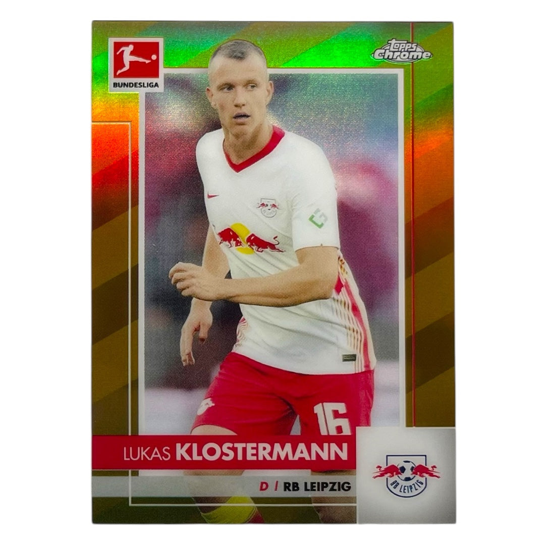 TOPPS サッカーカード CHROME LUKAS KLOSTERMANN LEIPZIG /50 #58 中古 IT2