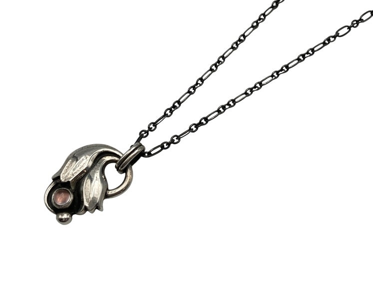 GEORG JENSEN ジョージジェンセン 1999年 ヘリテージ イヤーネックレス SV925 中古 D4