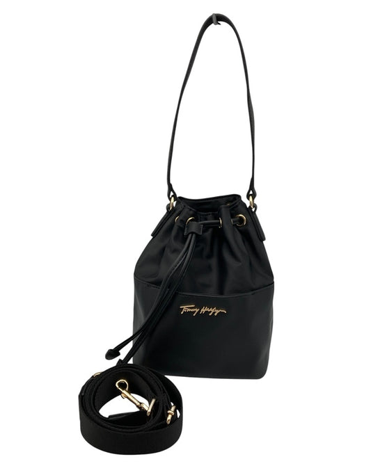 TOMMY HILFIGER トミーヒルフィガー 3WAY バケットバッグ AW12468 BDS 中古 D4