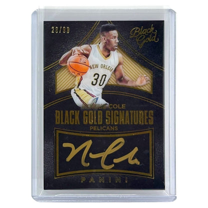 PANINI NBAカード BLACK GOLD NORRIS COLE PELICANS /99 #BG-NCL 中古 IT1
