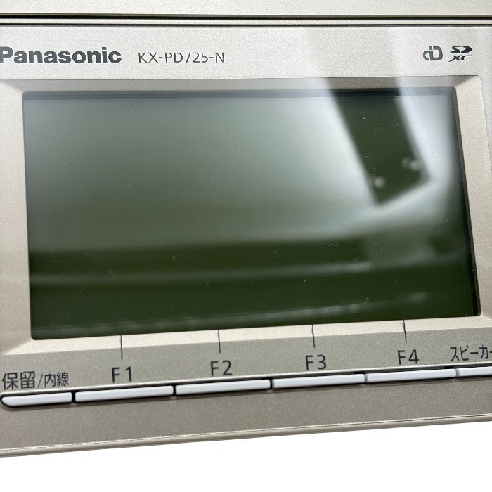 Panasonic パナソニック おたっくす デジタルコードレス FAX KX-PD725DL-N シャンパンゴールド ファックス 家電 電話機 コピー 家電製品 中古 W４