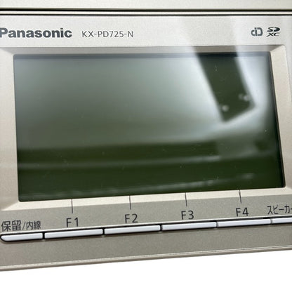 Panasonic パナソニック おたっくす デジタルコードレス FAX KX-PD725DL-N シャンパンゴールド ファックス 家電 電話機 コピー 家電製品 中古 W４