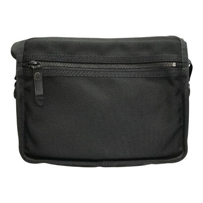 PORTER ポーター ヒート ショルダーバッグ ユニセックス ナイロン HEAT フラップ 斜め掛け コンパクト ブラック 703-06974 中古 T1
