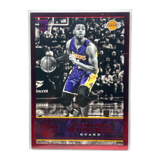 PANINI NBAカード REPLAY D'ANGELO RUSSELL LAKERS /49 #77 中古 IT2