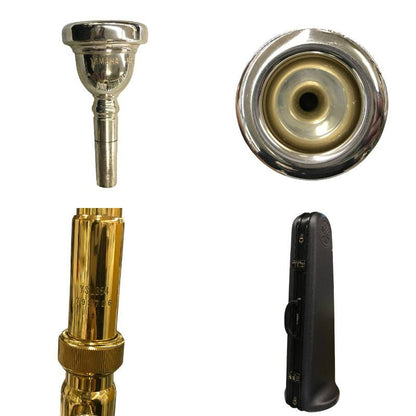 YAMAHA ヤマハ テナートロンボーン 管楽器 吹奏楽 細管 軽量 ビギナー 初心者 YSL354 中古 T1