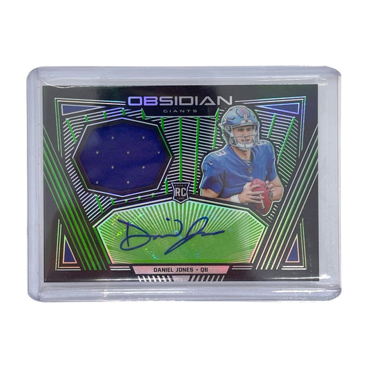 PANINI NFLカード OBSIDIAN DANIEL JONES NEW YORK GIANTS 47/50 #RJA-DJO 中古 IT1